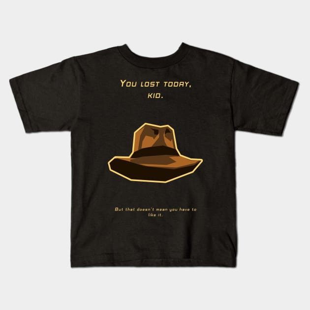 Fedora Kids T-Shirt by Simon_Caruso